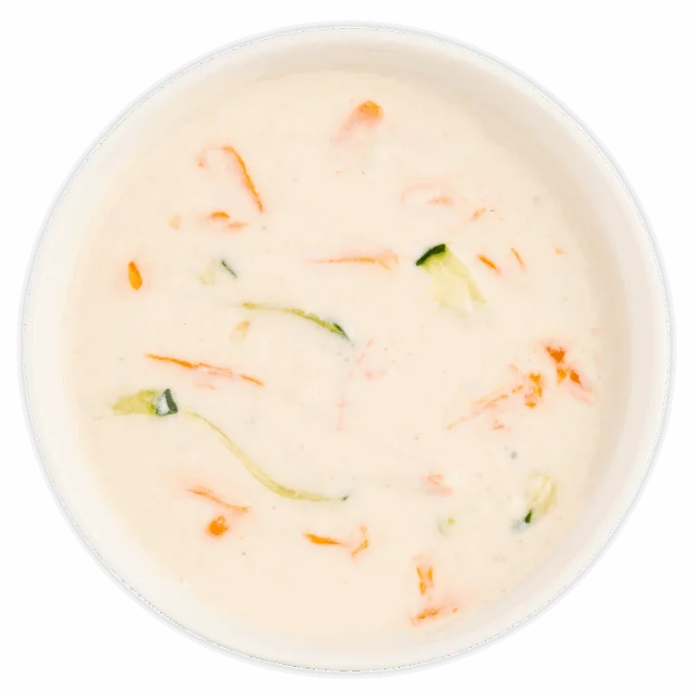Raita, cool yogurt side at Tikka Drive Chandler, AZ