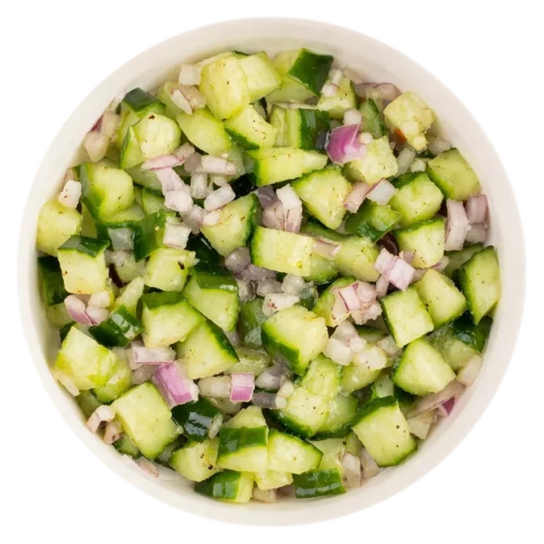 Cucumber salad at Tikka Drive Chandler, AZ
