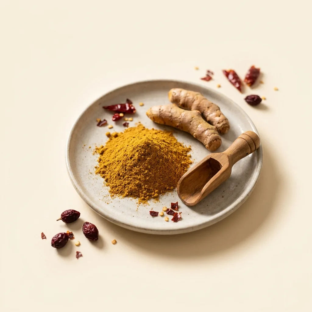 Turmeric, the natural color in Tikka Drive curries